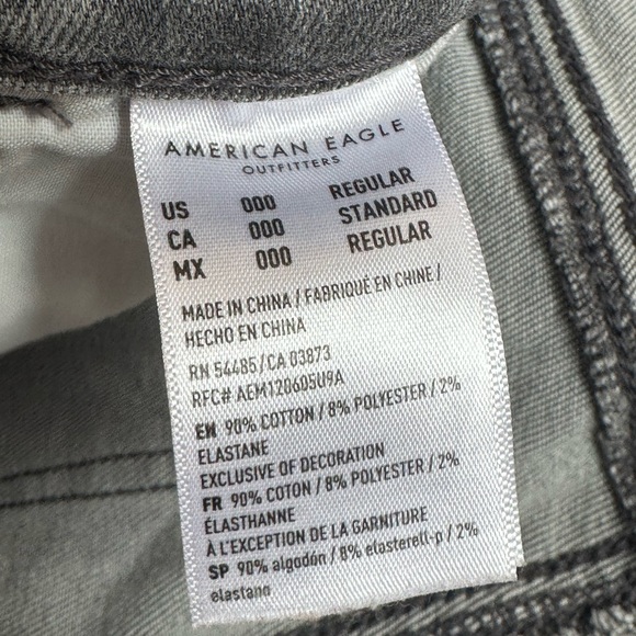 AMERICAN EAGLE GIRLS SUPER HI RISE JEGGING aside 000 Regular - Picture 6 of 12